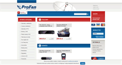 Desktop Screenshot of profan.com.pl